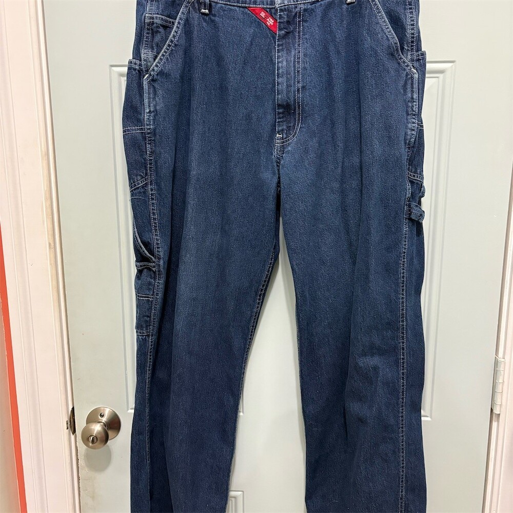 Polo Jeans Co. Ralph Lauren Carpenter Jeans Mens 34x32 Blue Workwear